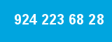 924 223 68 28 924 223 68 28